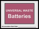 Universal Waste Label