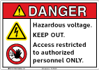 Example of access signage