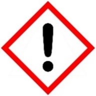 Hazard icon for irritant 
