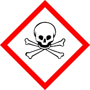 Hazard icon for acute toxicity