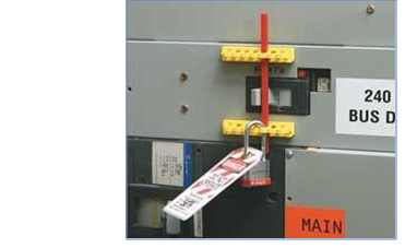 Circuit breaker LOTO device