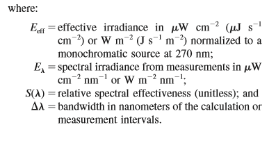 formula description